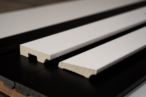 Zócalos de poliestireno Blanco